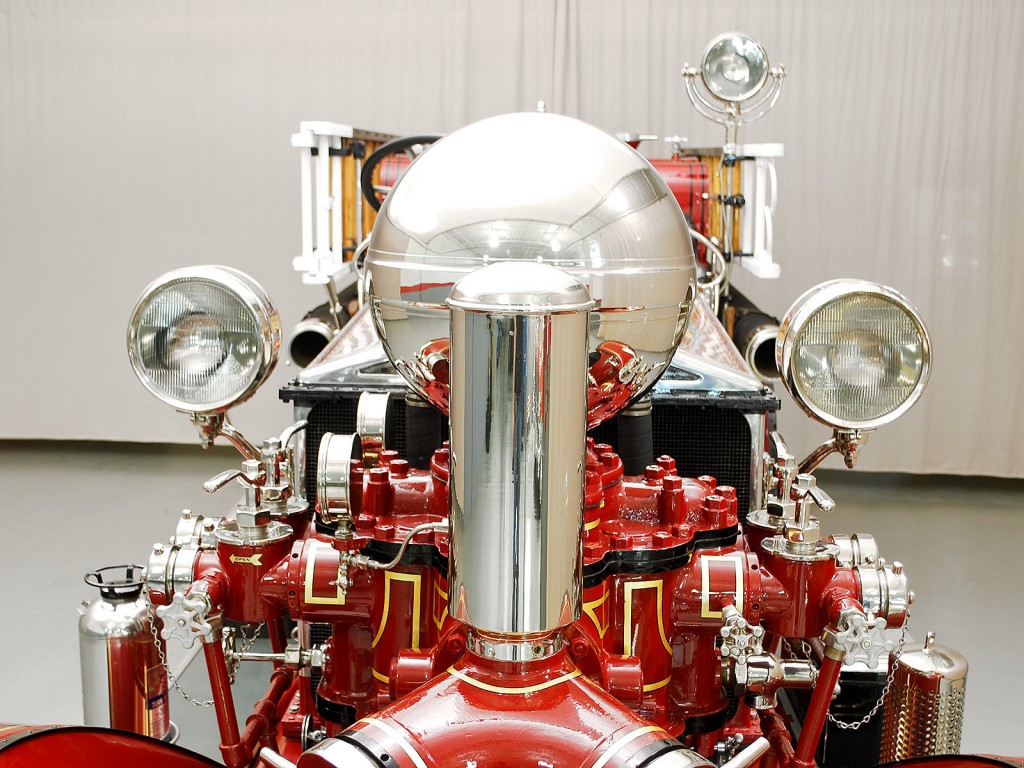 Camion De Pompiers Yat Ming 1/43 – Ahrens Fox 1925 – Modèle N.S 4 – Neuf