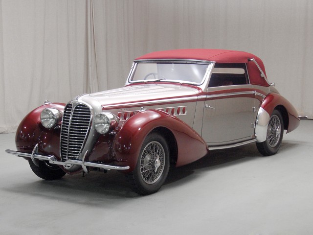 Sold at Auction: 1939 Delahaye 135 MS Cabriolet par Figoni & Falaschi