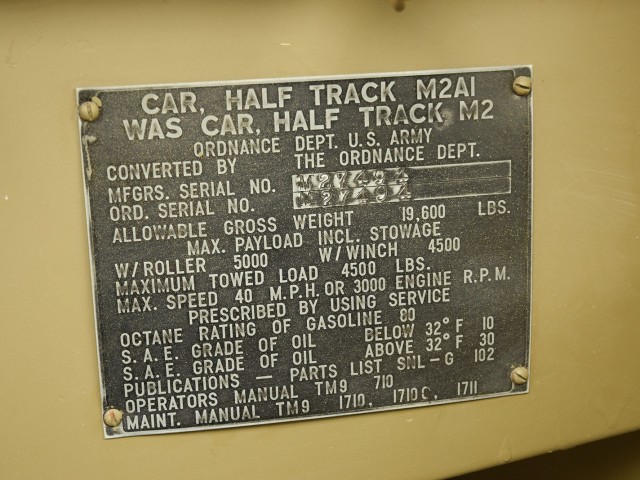 1941 White M2A1 Half Track