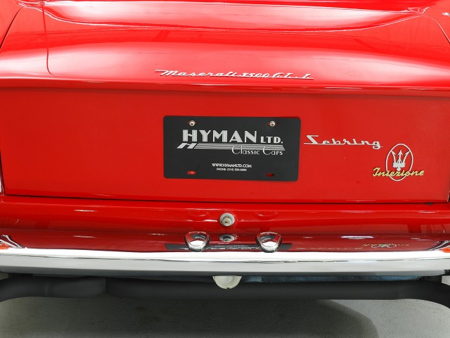 1963 Maserati Sebring Coupe