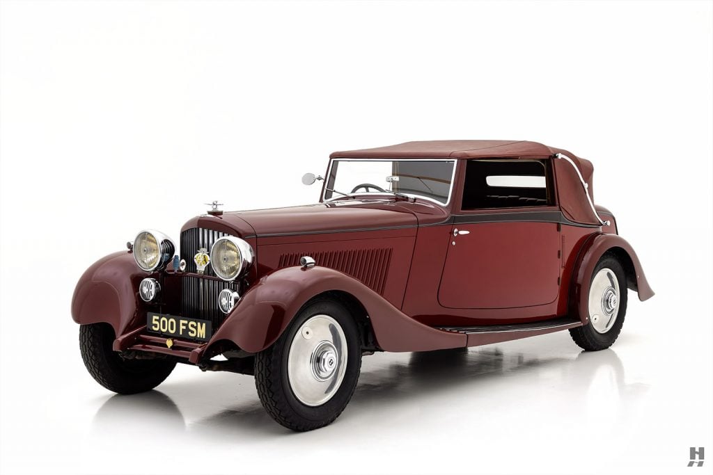 1934 Bentley 3.5 Litre Drophead Coupe For Sale at Hyman LTD