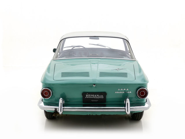 back of volkswagen type 34 ghia coupe for sale by hyman classic cars