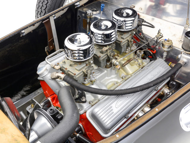 engine of allard j2 roadster for sale by hyman classic cars
