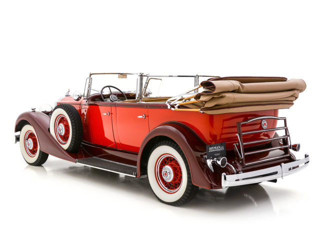 back of old packard eight touring for sale by hyman classic cars