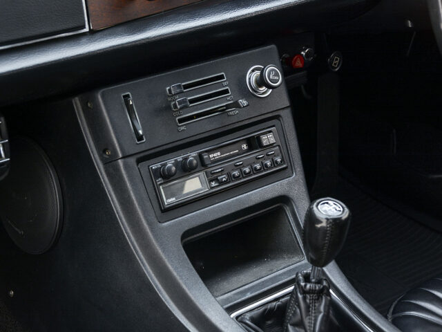 controls of old isuzu 117 coupe for sale by hyman classic cars