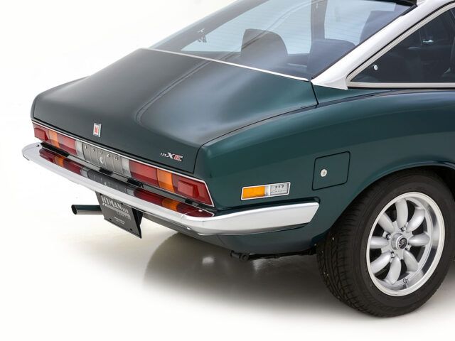 back of old isuzu 117 coupe for sale by hyman classic cars