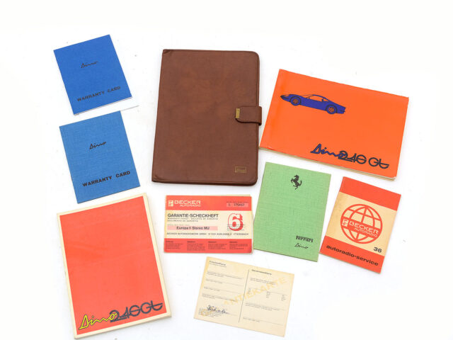 manuals of ferrari dino gts for sale by hyman vintage car dealers