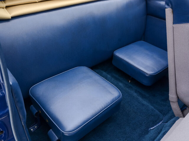 back interior of buick special convertible for sale by hyman classic car dealers