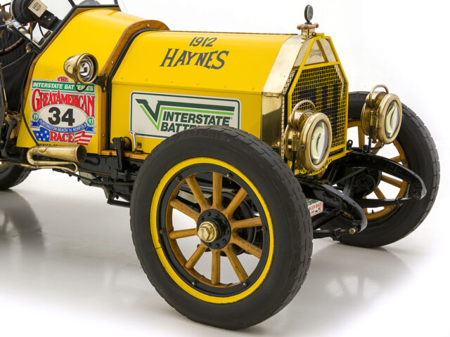 front of haynes great race speedster for sale by hyman classic car dealers