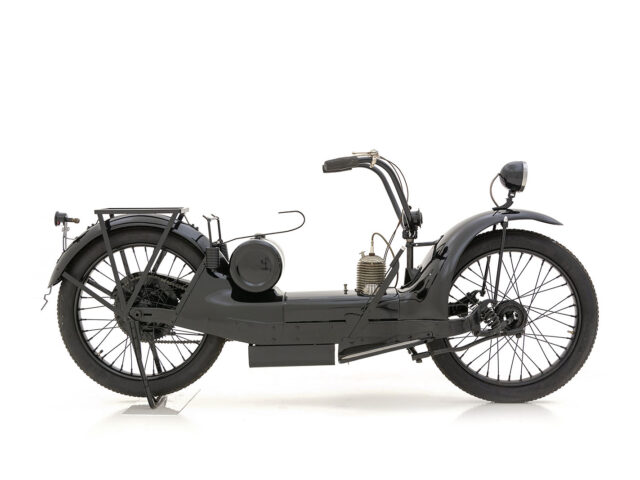 side of ner-a-car motorcycle for sale by hyman classic cars