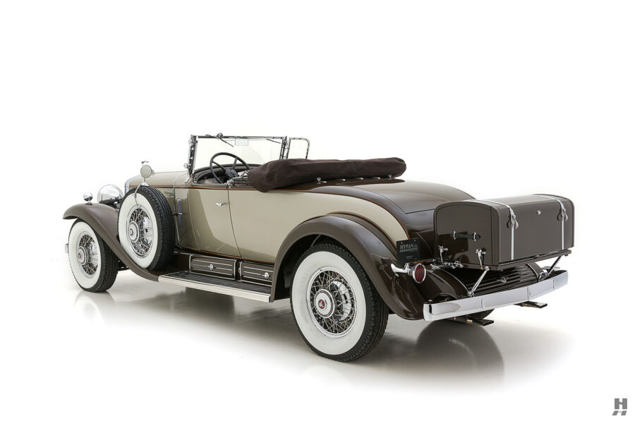 back of cadillac v16 roadster for sale by hyman car dealers