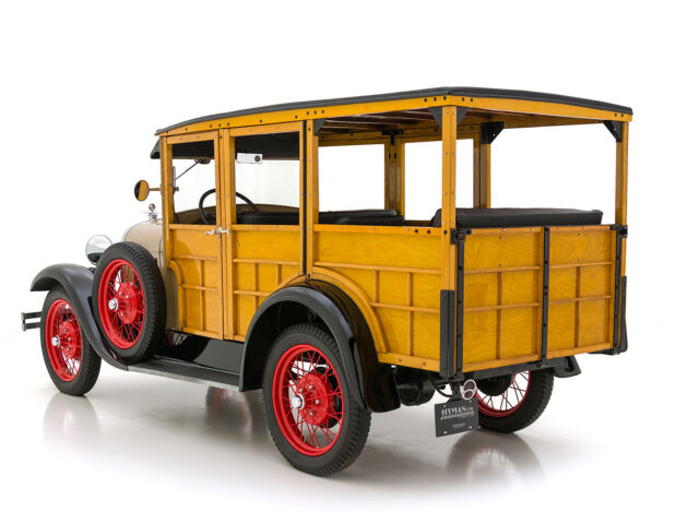 back of ford model a station wagon for sale by hyman classic car dealers