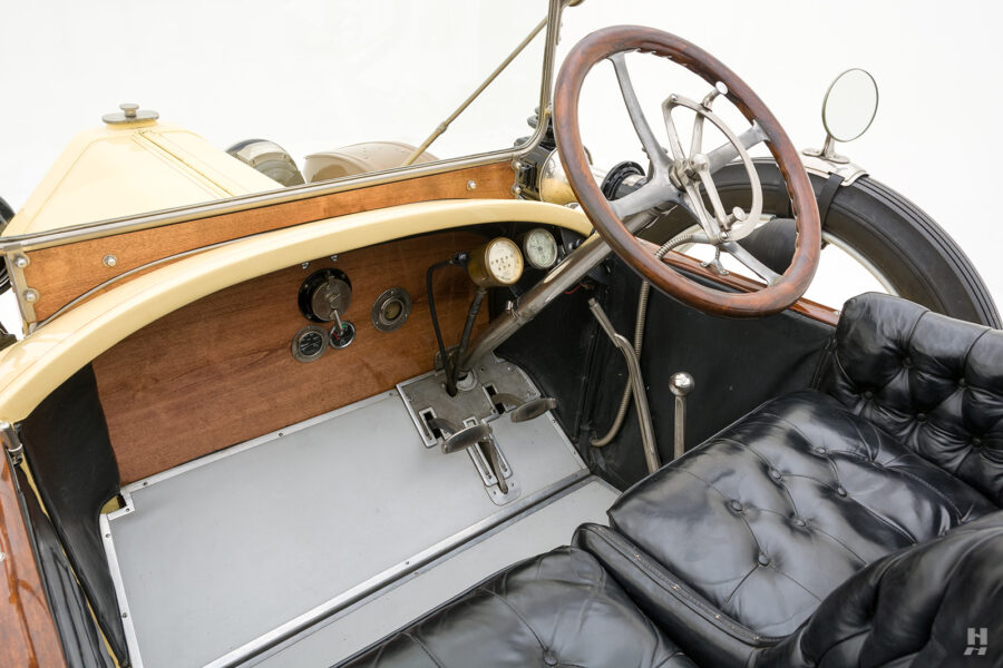 interior of old buick model touring for sale by hyman car dealers