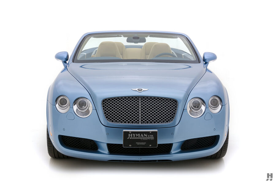 front of bentley gtc convertible for sale by hyman car dealers