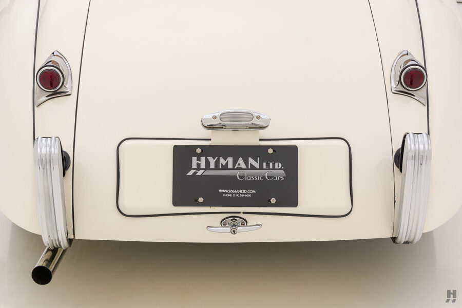 back antique jaguar xk120 drophead coupe from hyman classic cars