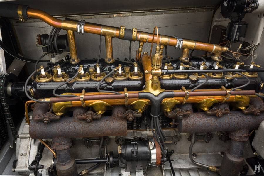 engine of rolls royce silver mall tourer for sale by hyman classic cars