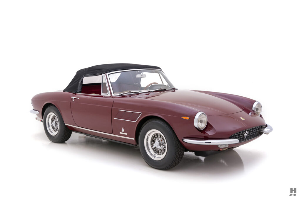 Miniature Tecnomodel 1/18 Ferrari 330 GTS Spyder 1967 - Jaune/Noir
