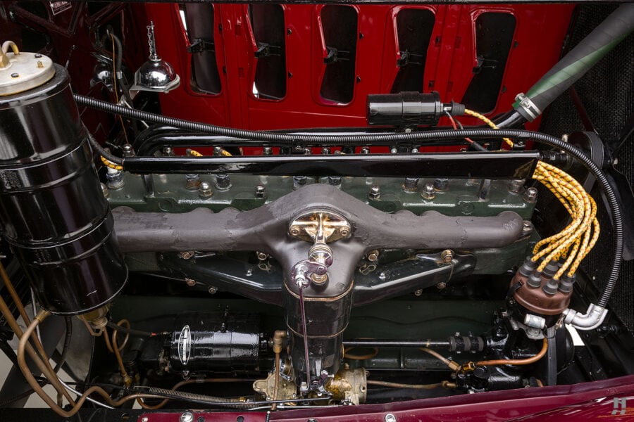 Engine of Rare 1931 Hudson Greater Eight Boattail Speedster - Find More Classic Cars at Hyman in St. Louis