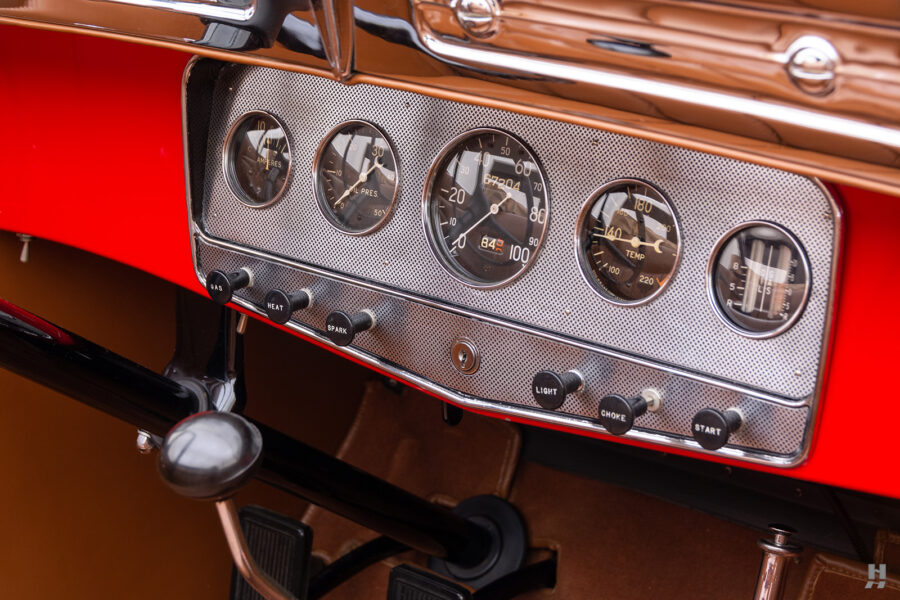 speedometers of vintage auburn cabriolet for sale at hyman dealers