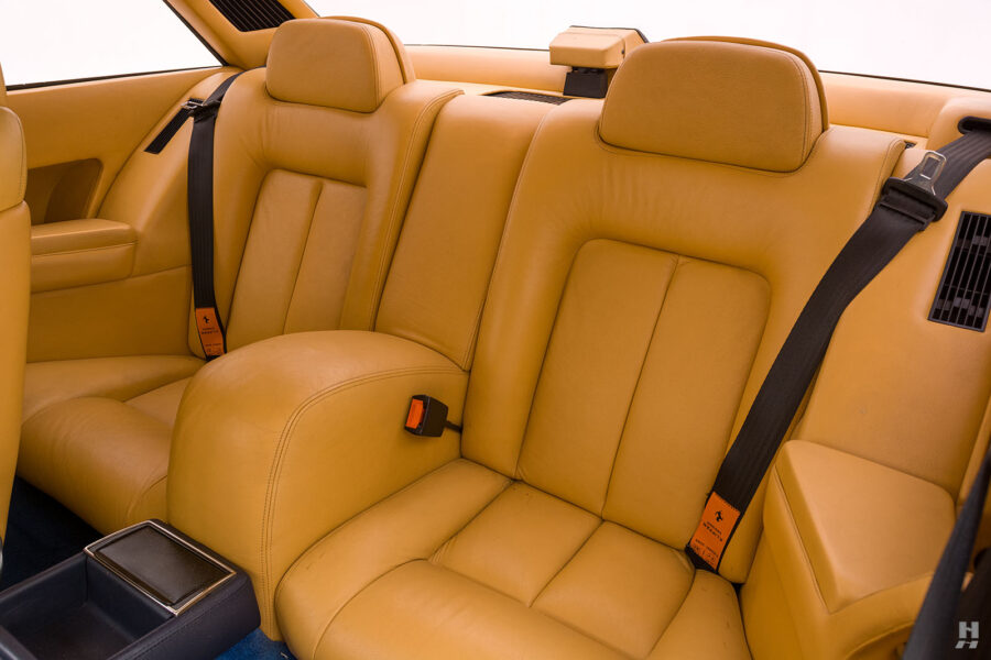 back seats on vintage ferrari for sale at hyman classic cars