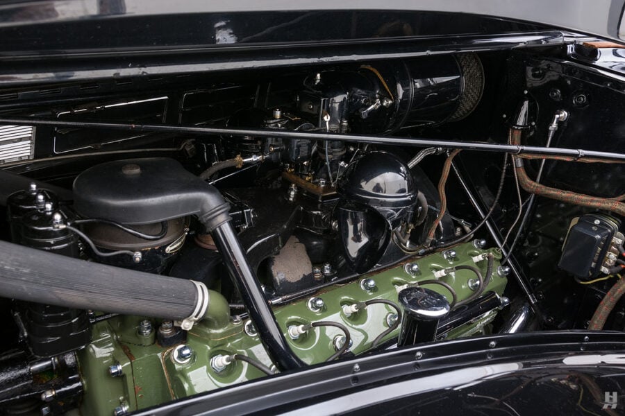 engine of classic 1938 packard roadster for sale - find more historic cars at hyman online