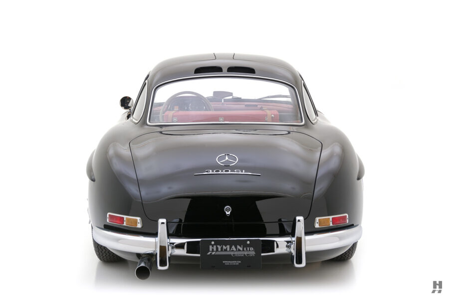 back of old mercedes benz gullwing for sale by hyman car dealers