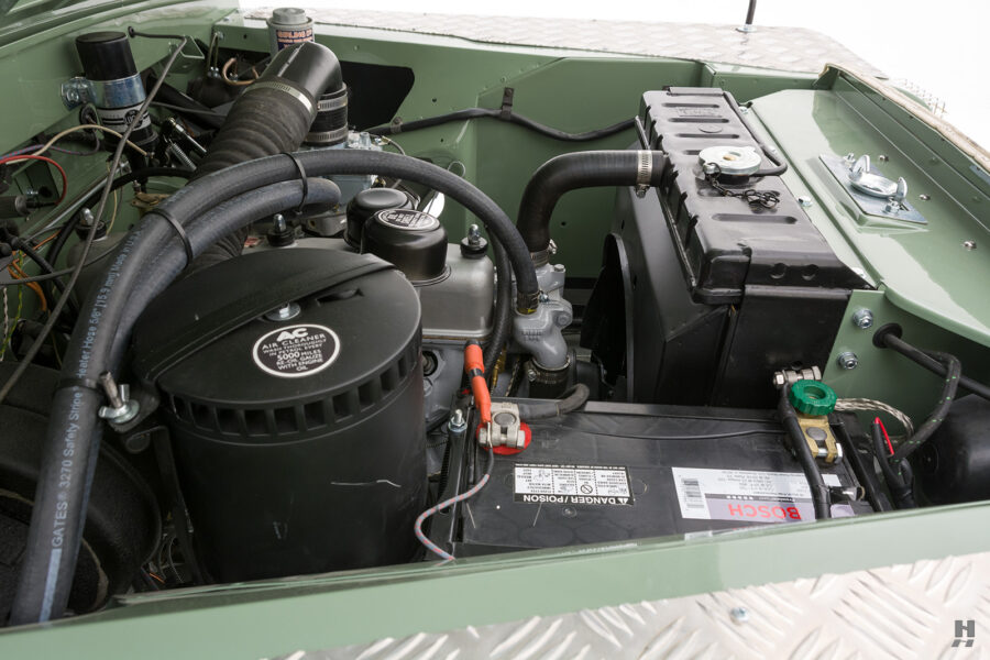 engine of land rover hardtop for sale at hyman car dealers
