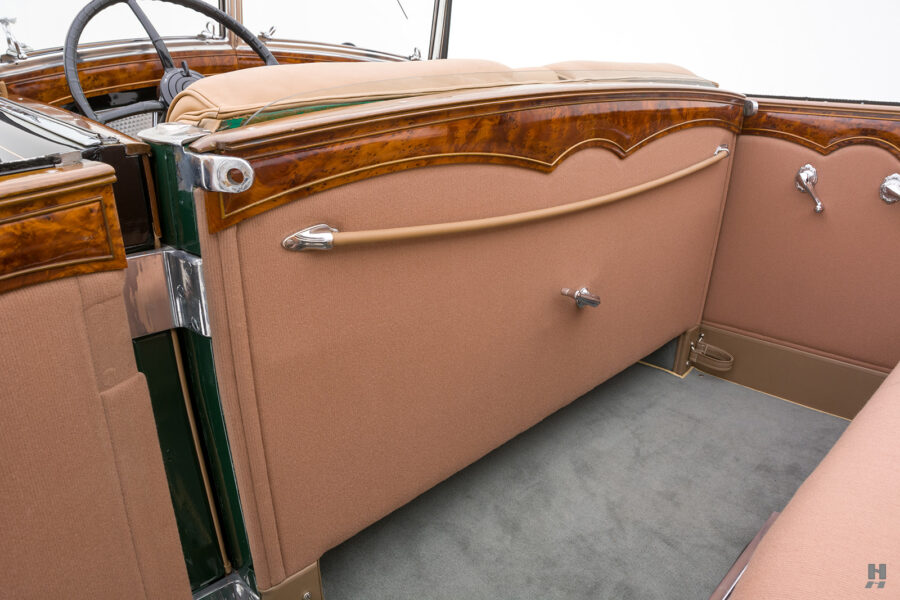 interior of cadillac weather phaeton for sale by hyman car dealers