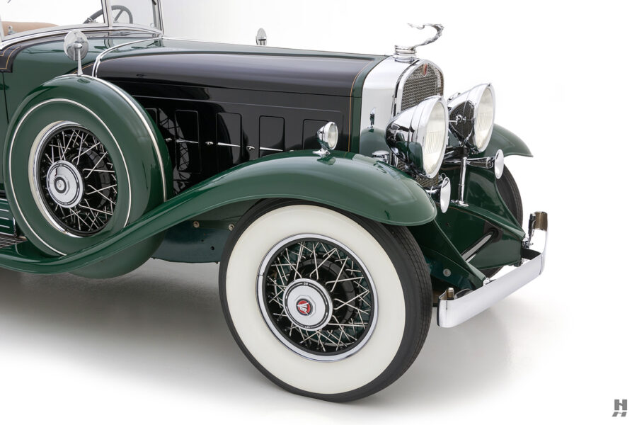 front of cadillac weather phaeton for sale by hyman car dealers