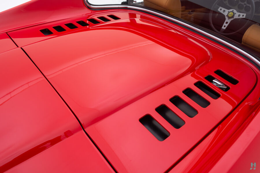 close up of ferrari dino for sale by hyman dealers