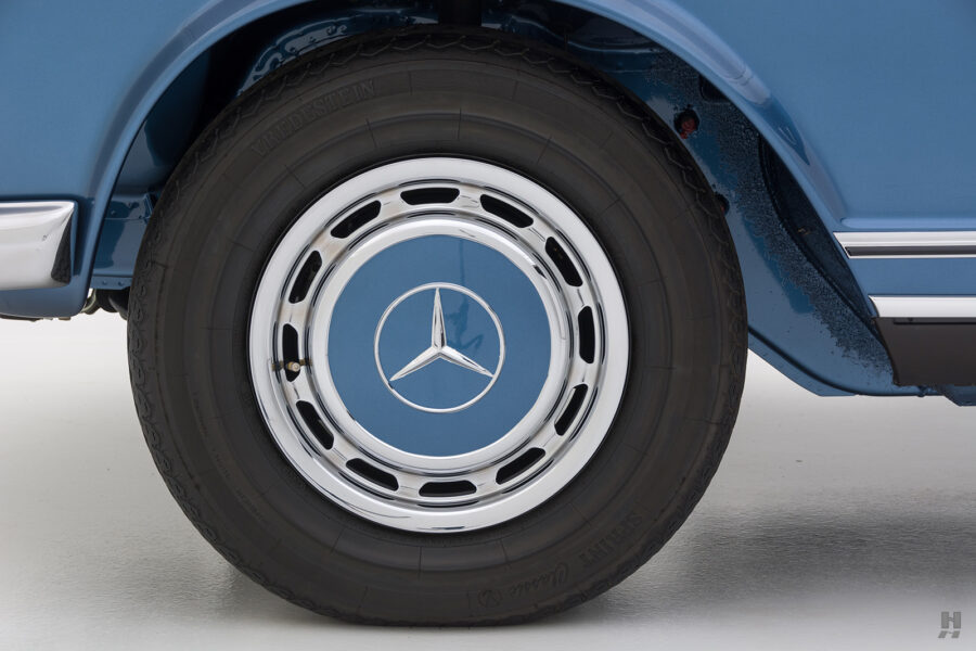 back tire of old 1971 mercedes benz for sale by hyman dealers