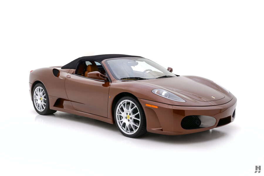 front of ferrari f430 for sale by hyman classic car dealers