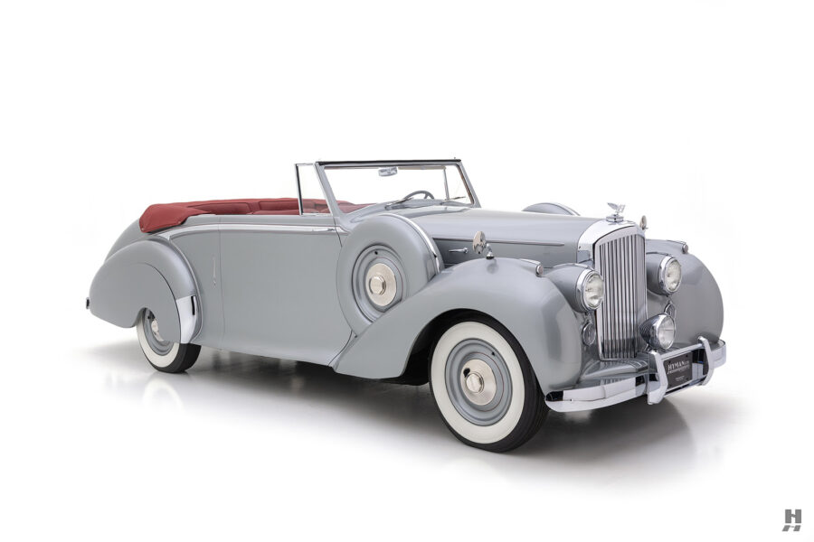 front of bentley mkvi ward dhc for sale by hyman classic cars