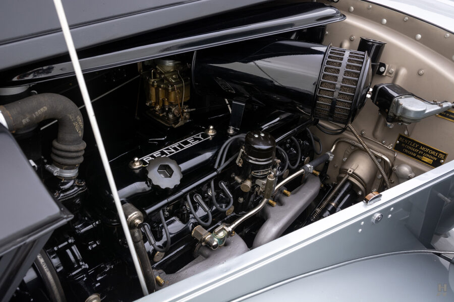 engine of bentley mkvi ward dhc for sale by hyman classic cars