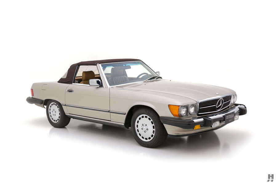 front of mercedes-benz for sale at hyman classic cars