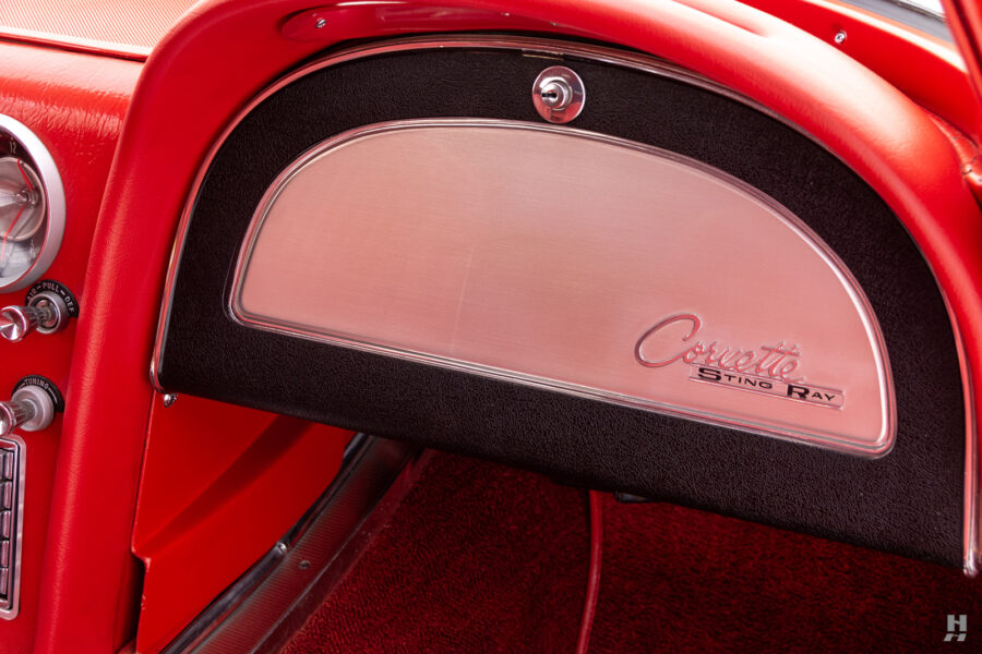 dashboard of chevrolet corvette for sale by hyman classic car dealers