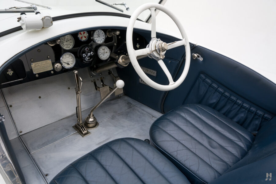 front interior of isotta fraschini for sale by hyman classic car dealers