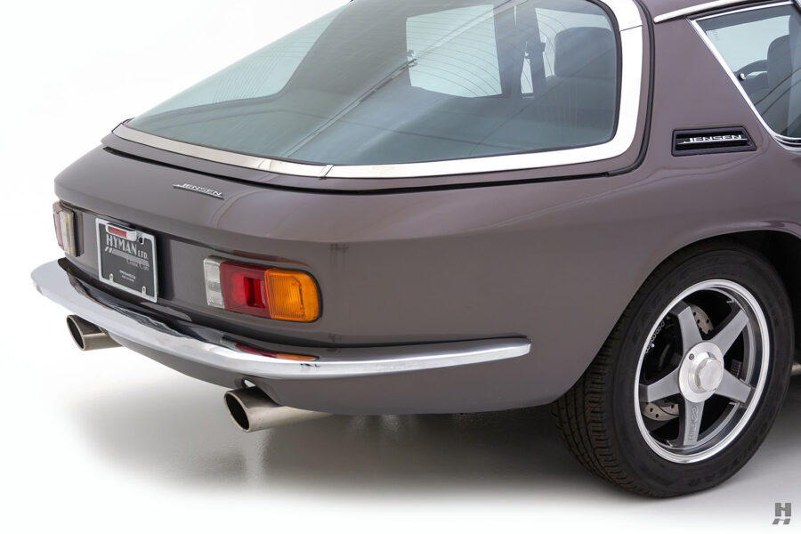 back of jensen interceptor coupe for sale by hyman classic car dealers