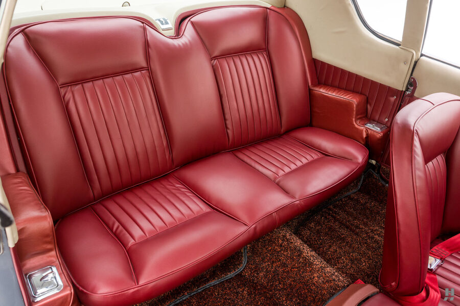 back seats of antique studebaker avanti for sale by hyman classic cars