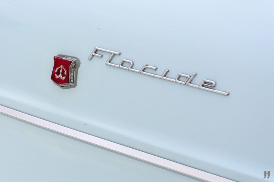 1960 Renault Floride Name Badge
