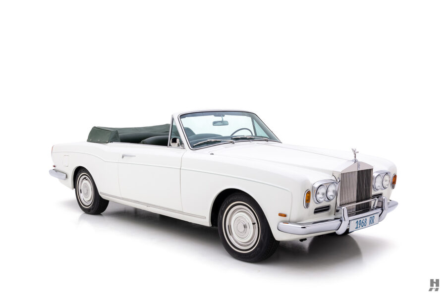 1968 Rolls-Royce Silver Shadow Mulliner Drophead Front Right Quarter with Top Up