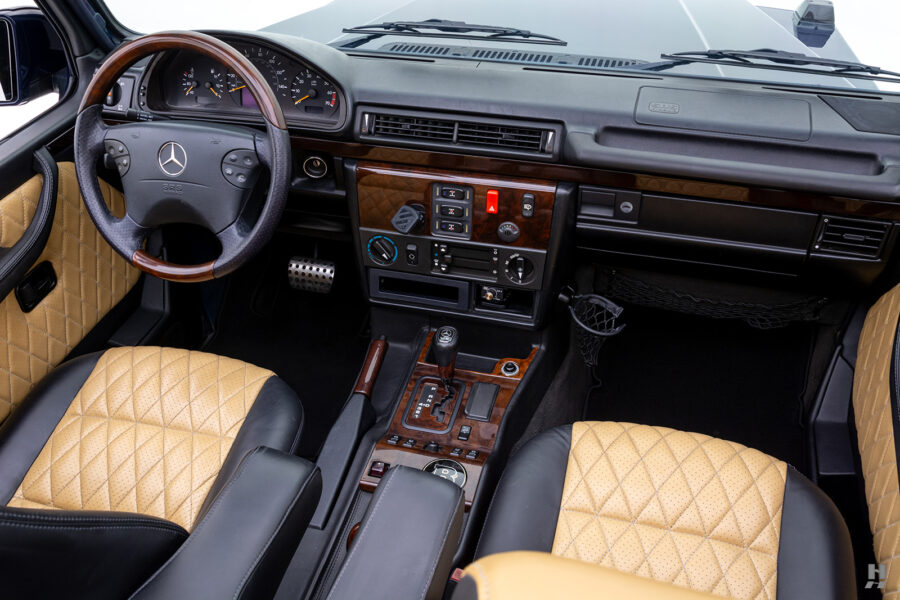 2000 Mercedes-Benz G500 Brabus Convertible Front Interior