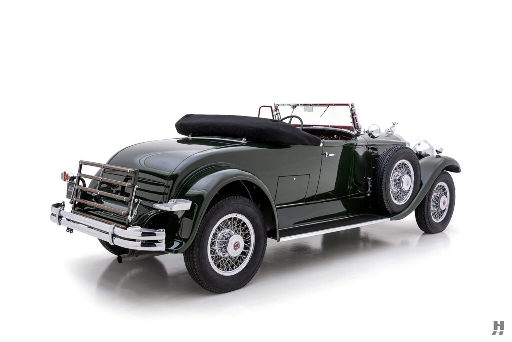 A Glimpse Of Elegance The 1930 Packard 740 Custom Eight Roadster Rear View