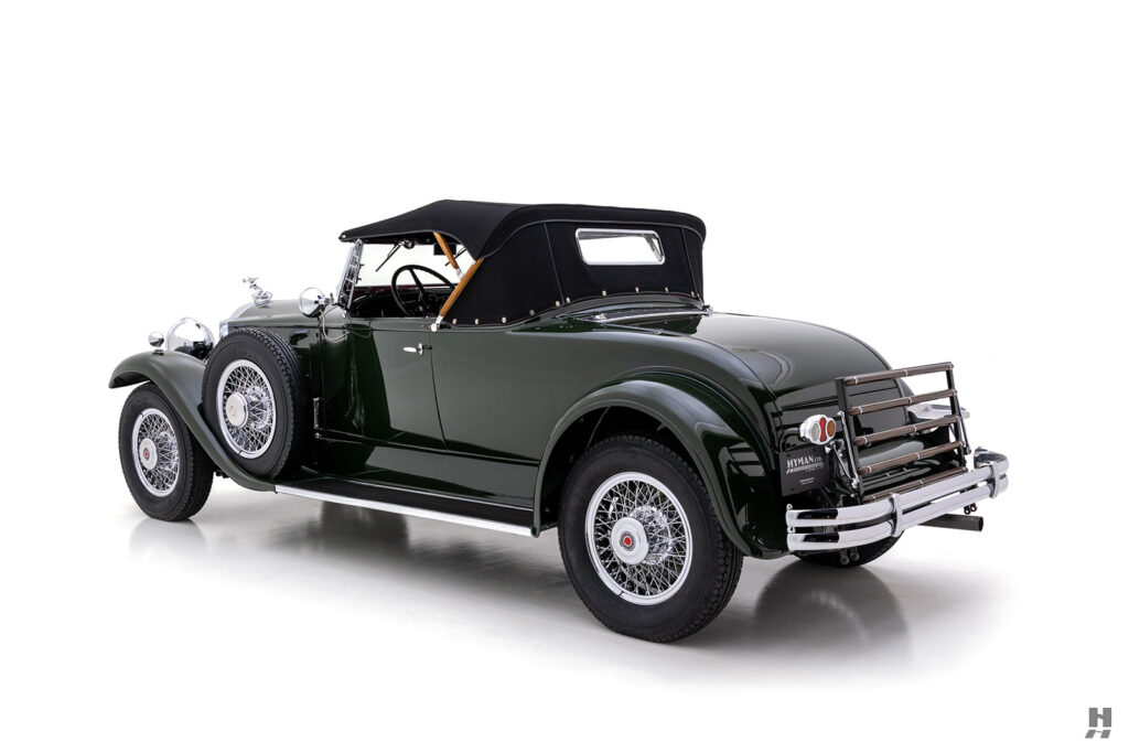 A Glimpse Of Elegance The 1930 Packard 740 Custom Eight Roadster Rear View
