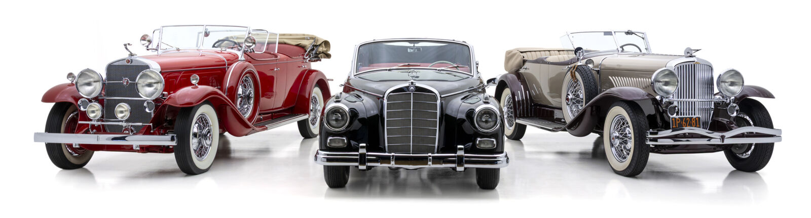Cars on Display